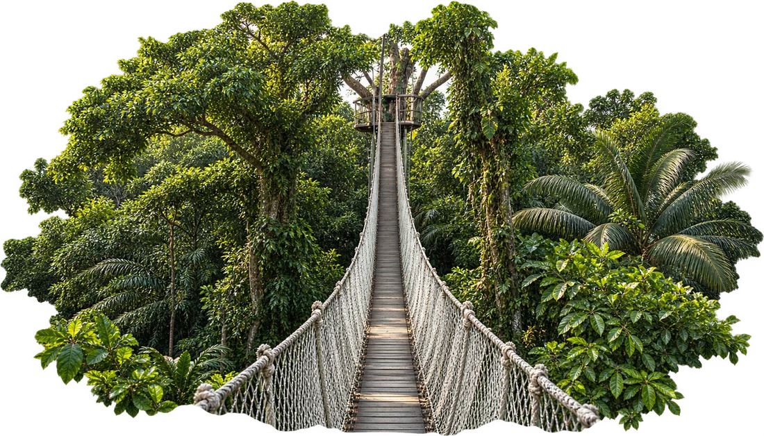 Canopy tower and walkway